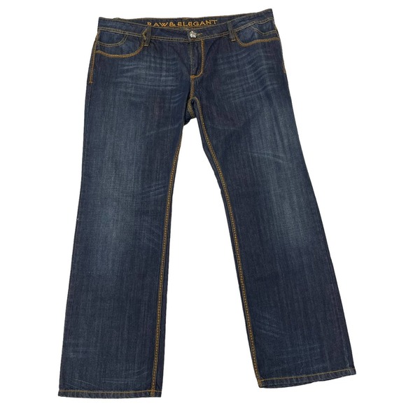 Aniki Raw and Elegant Dark Wash Jean Men's 42X33 - Picture 1 of 7